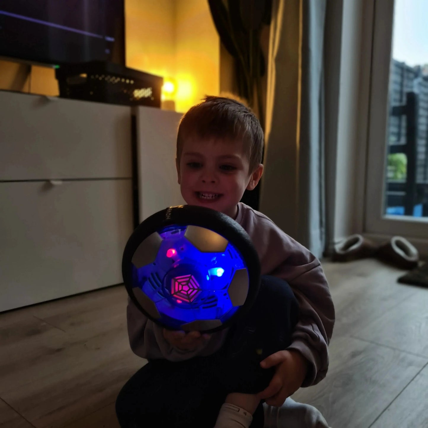 Svävboll | LED Hoverball Fotboll för Barn