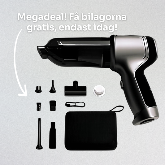 DustRage™ 2-i-1 elektrisk dammsugare och dammsugare