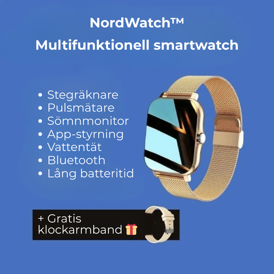 NordWatch™ | Håll koll på din dag, utan att tappa fokus ⌚