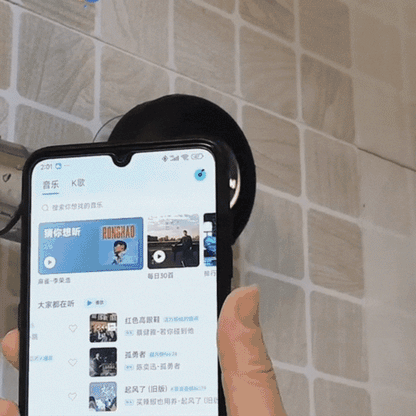 AquaBeats™  | förvandlar din dusch till en konsert med kraftfullt ljud och en LED-ljusshow.