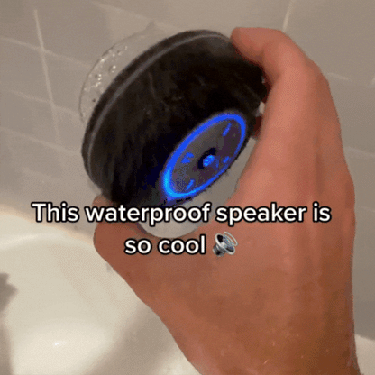 AquaBeats™  | förvandlar din dusch till en konsert med kraftfullt ljud och en LED-ljusshow.