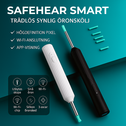 SafeHear Smart | Klara öron, bättre hörsel – SafeHear Smart för säker och exakt rengöring!