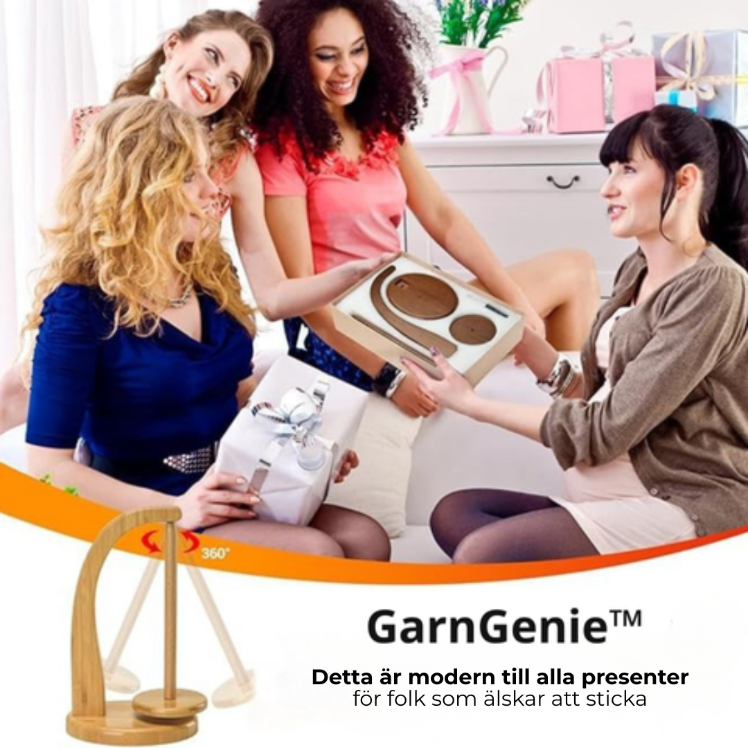 GarnGenie™ | Slipp trassligt garn och frustrerande oreda