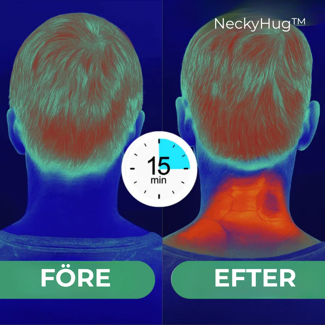 NeckyHug™ | Professionell djupgående värmemassage för din nacke