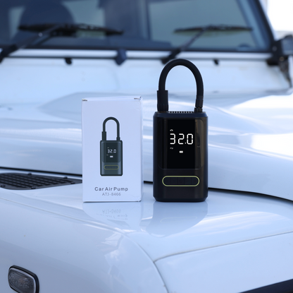 AirCharge Pro™ | Den ultimata bärbara 4-i-1-däckpumpen🚗