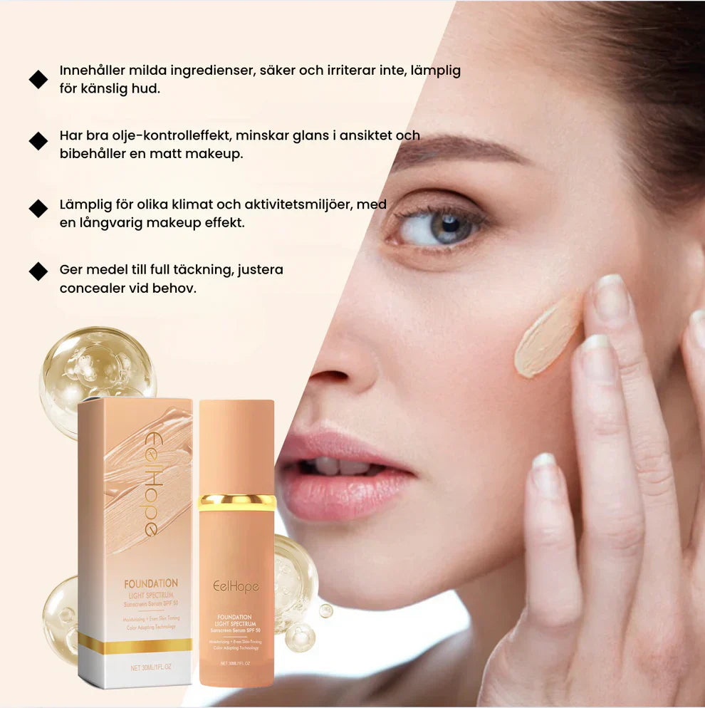 JULIA'S 4 in 1  Foundation | En produkt. Alla svar.
