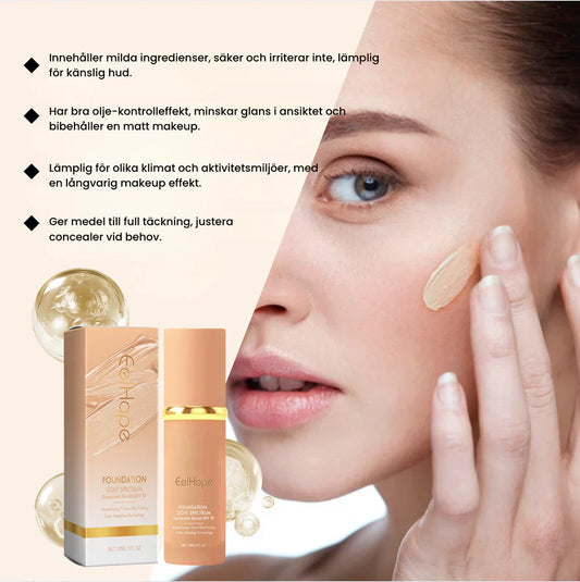 JULIA'S 4 in 1  Foundation | En produkt. Alla svar.
