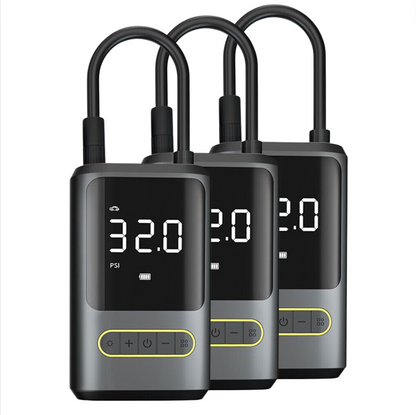 AirCharge Pro™ | Den ultimata bärbara 4-i-1-däckpumpen🚗