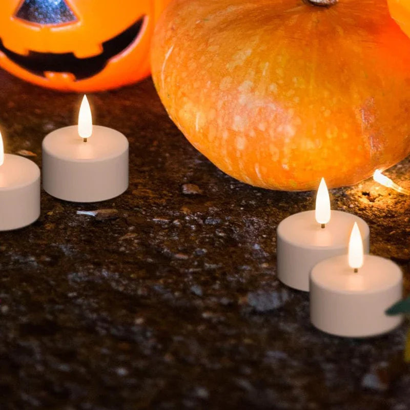 AuraFlame™ LED-Värmeljus med Fjärrkontroll