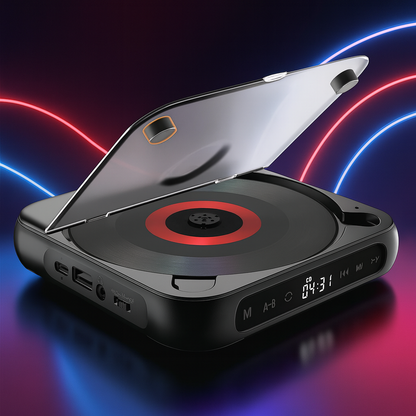 ClassicWave™ | Portabel CD-spelare med Bluetooth och kabelanslutning