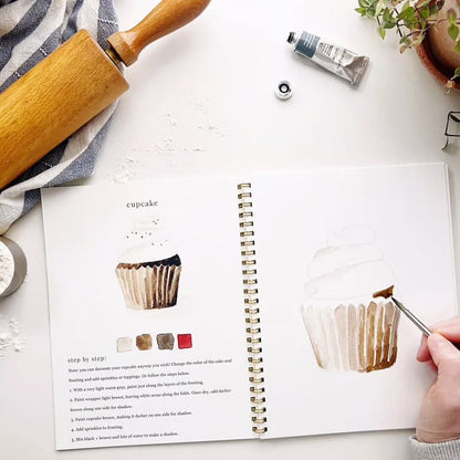 Akvarellia™ | Tänd din kreativitet med vår roliga arbetsbok för akvarell!