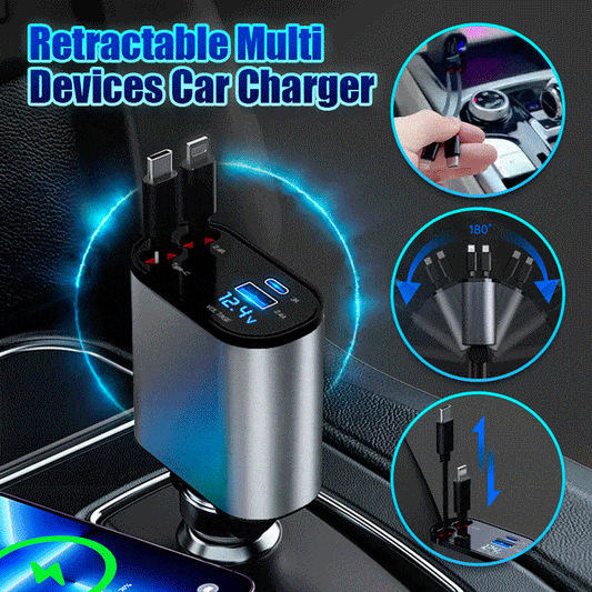 RapidCharge™ 4-i-1 bilhub 🚗