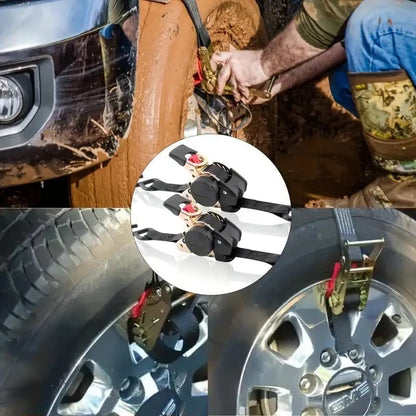 TitanGrip™ Självindragande Spännband – Pro Series